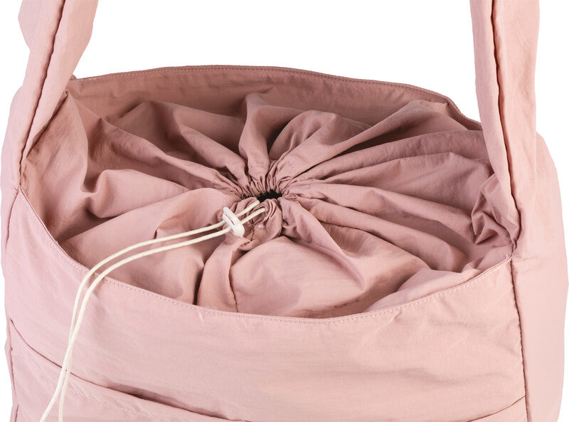 Fabrizio Super Soft – Umhängetasche, 35 l, Nylon, Altrosa, 44 × 38 × 16 cm