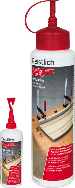Geistlich Holzleim Miracol 13F2 Express – 100 g – weiss – geruchsarm – für Holz