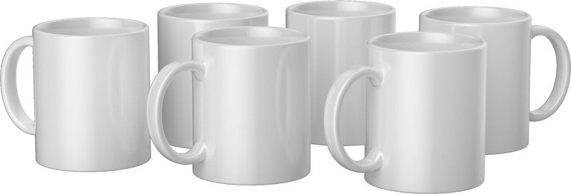 Cricut Tasse – 0,35 l, Keramik, weiss, sublimationsfähig, spülmaschinenfest, für Cricut Mug Press