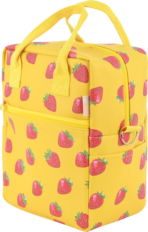 Estia Lunchbag – isoliert, Reissverschluss, Flaschenhalter innen & aussen – 7 l – mehrfarbig – Baumwolle – B