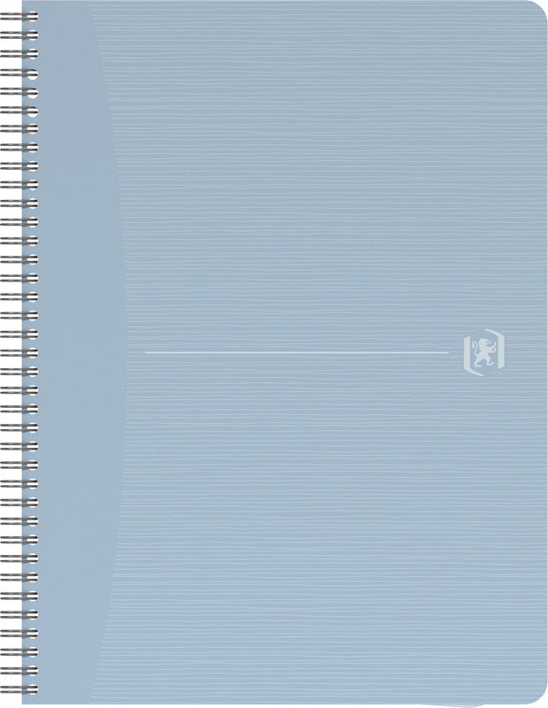 Elba Collegeblock A4, kariert, Spiralbindung, 90 Blatt, 90 g/m² – blau, für SCRIBZEE App