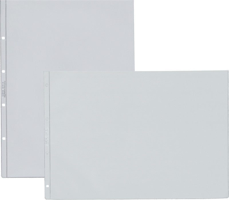 Kolma Sichtmappe A3 – Transparent, Kunststoff, Glänzend, 100 µm, 10er-Pack, 100% Rezyklierbar