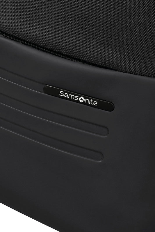 Samsonite Stackd Biz Notebook-Rucksack – 16,5 l, Aufsteckfunktion, USB-Port, recyceltes PET (rPET), schwarz