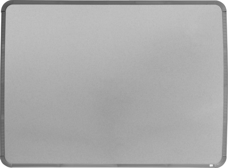 Nobo Whiteboard – 58 × 43 cm, magnetisch, Kunststoffrahmen, silber, Wandmontage