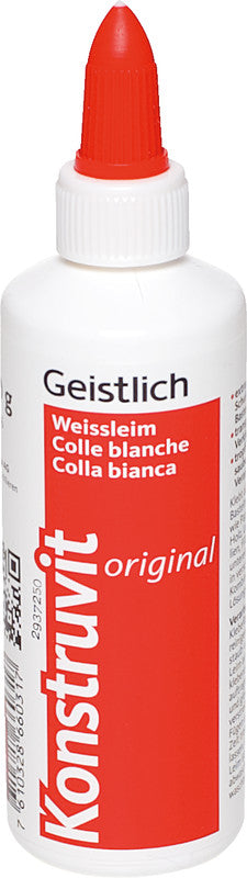 Konstruvit Weissleim – 100 g – weiss – trocknet transparent, lösungsmittelfrei