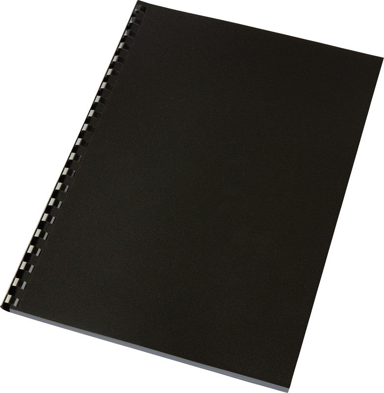 GBC für A4 – schwarz, Kunststoff – 100 Stk.