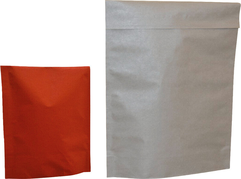 Elco Geschenkbeutel – Platin, Kraftpapier – mit Standboden – 250 × 300 × 100 mm – 25 Stk.