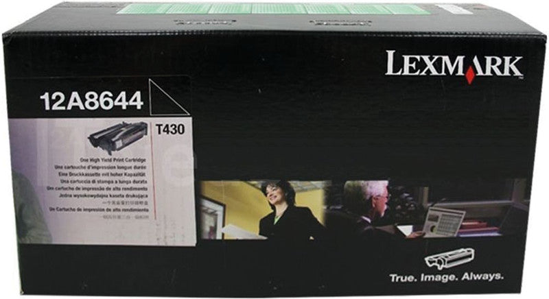 Lexmark Toner – schwarz, 12000 Seiten
