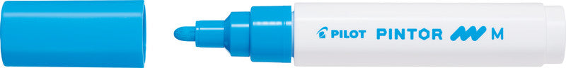 Pilot Pigment-Marker Pintor – Rundspitze 1,5-2,2 mm – Hellblau – Lichtbeständig