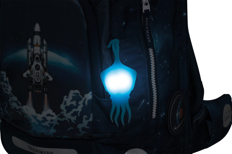Beckmann B-Seen & Safe LED-Aussenleuchte – batteriebetrieben, blau, mit 1 x CR1220