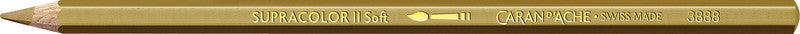 Caran d-Ache Caran d'Ache Aquarellfarbstift Supracolor Soft – Gold, im Metalletui, Ø 3,8 mm, FSC