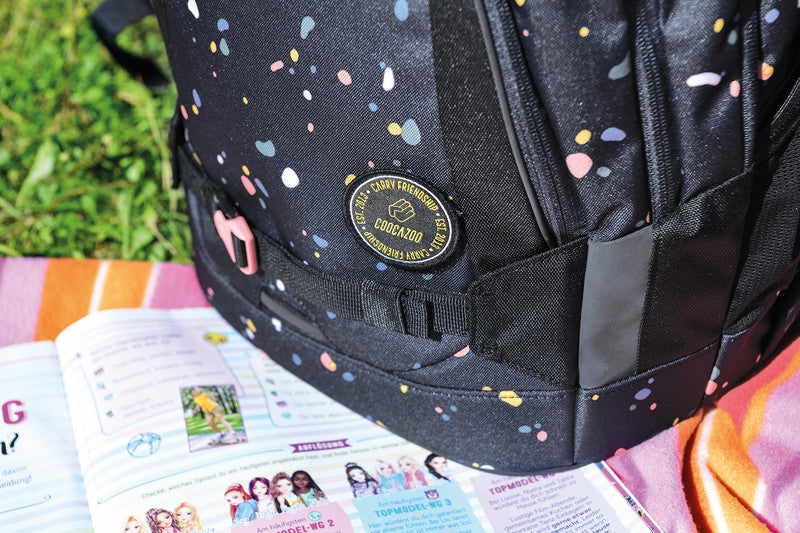 Coocazoo Rucksack Mate – Sprinkled Candy – 30 l – 30 × 44 × 23 cm – recycelte Materialien