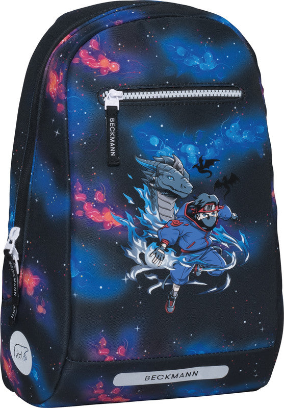 Beckmann Schulrucksack Plus Air – 6-teilig – Ninja Elements