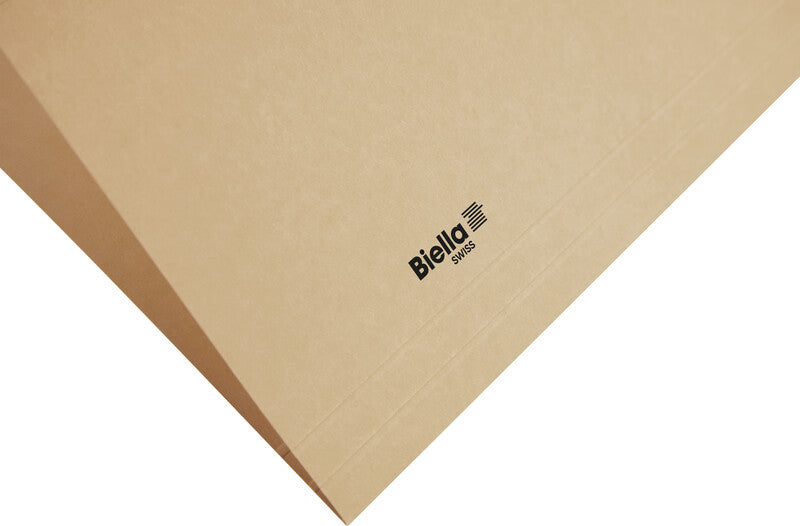 Biella Hängeordner für A4 – Karton, Olivgrün, 320 × 260 mm, mit Vordruck