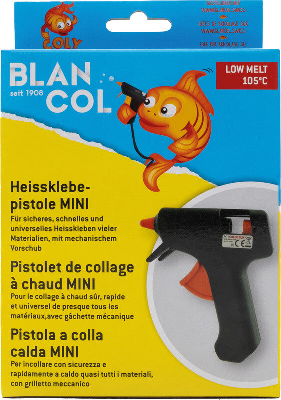 BLANCOL Heissklebepistole – permanent – schwarz