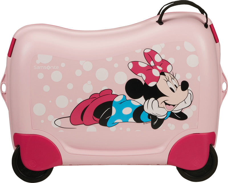 Samsonite Ride-on-Kindertrolley – 30 l, Hartschale, 4 Rollen, Minnie Glitter, 52 × 38 × 21 cm