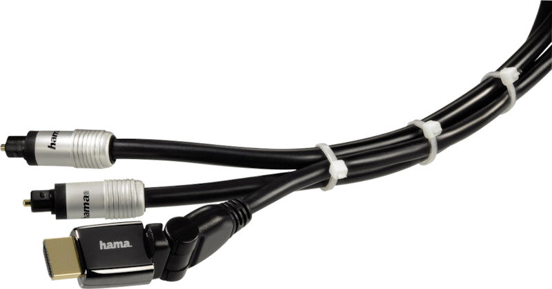 Hama Kabelbinder – 2,5 × 100/150/200 mm, Kunststoff, Weiss, Einmalverschluss, 150er-Pack