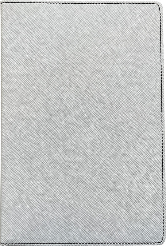 Denkzettel Notizbuch, A5, kariert, gebunden, Hardcover, 192 Seiten, perforiert, 80 g/m² – weiss