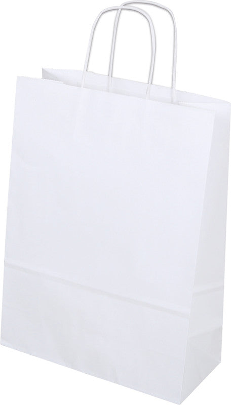 Elco Tragetasche, weiss – 270 × 120 × 370 mm – 50 Stk.