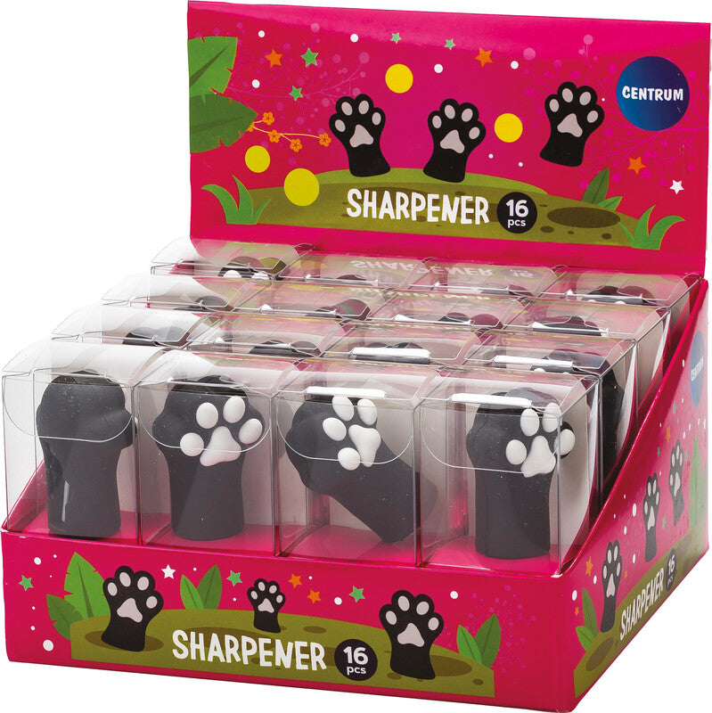Centrum Paw Spitzdose – für Ø 8 mm – Kunststoff – Schwarz