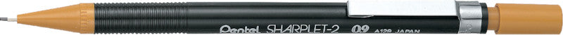 Pentel Sharplet-2 Druckbleistift – 0,9 mm, braun, mit Radierer