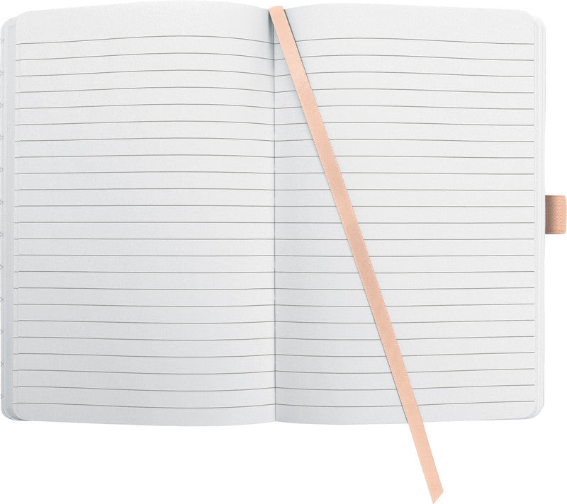 Sigel Notizbuch A5, liniert, Fadenheftung, Hardcover, 174 Seiten, perforiert, 80 g/m² – mehrfarbig