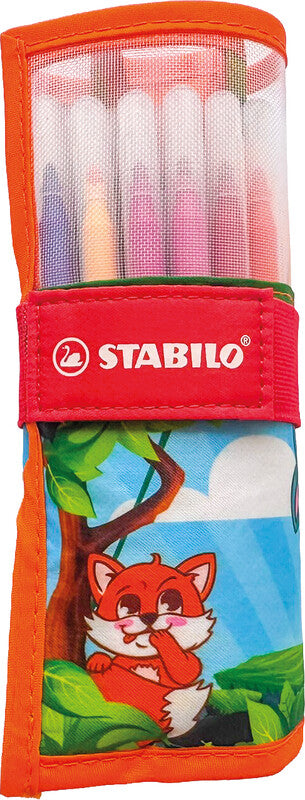 STABILO Filzstifte, Strichbreite 2 mm, auswaschbar, 18 Farben