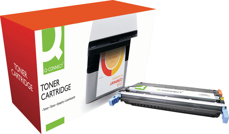 Q-Connect – Toner C9732A/EP-86 – gelb, 12000 Seiten