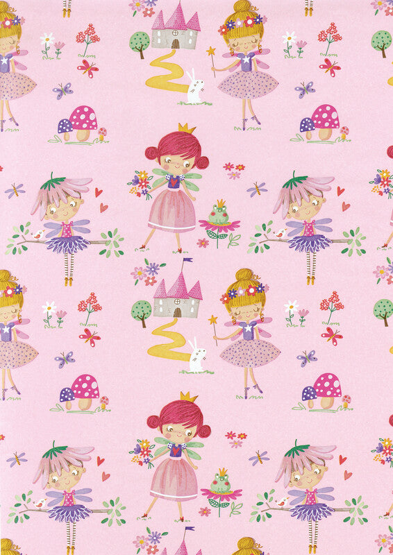 Zoewie Geschenkpapier Rolle – Bambini (10 Motive, mehrfarbig) – 700 × 2000 mm – gestrichenes Papier