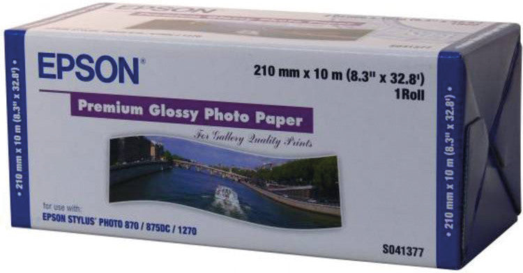 Epson Fotopapierrolle – glänzend, 210 mm × 10000 mm, 255 g/m² – für Stylus Pro-/R-/RX-Modelle