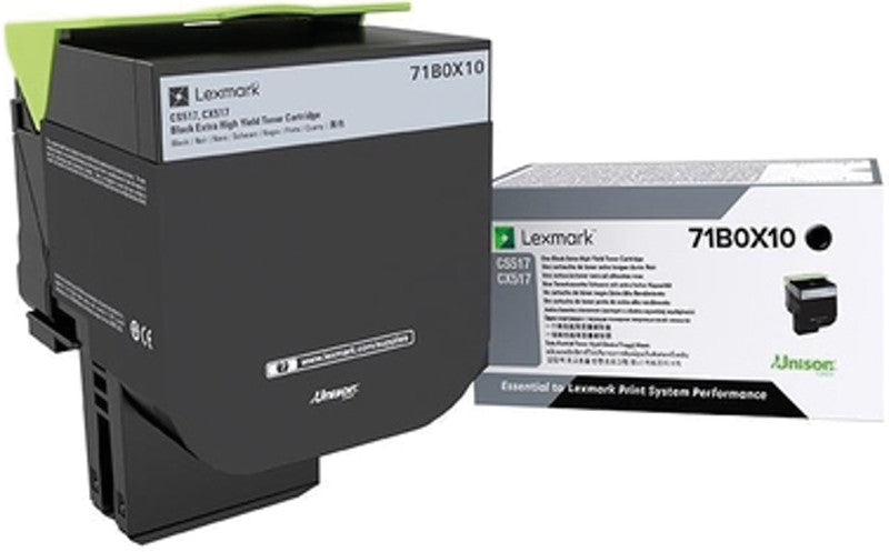 Lexmark Toner – schwarz, 8000 Seiten