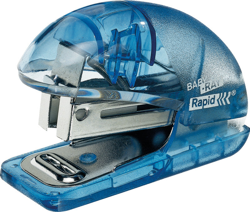 Rapid Baby-Ray F4 – Hefter, 10 Blatt, für 26/6, geschlossene Heftung, integrierter Klammernentferner