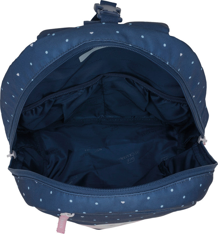 Beckmann Classic – Sportrucksack – 12 l, rPET (recyceltes PET), Pet Friends Blue, reflektierend