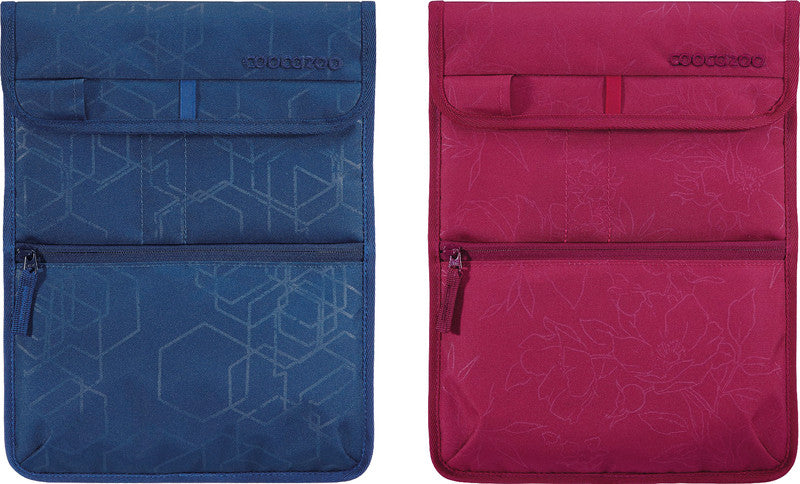 Coocazoo Tablet- und Notebook-Tasche – für Notebooks bis 14", wasserabweisend, recyceltes PET (rPET), blau