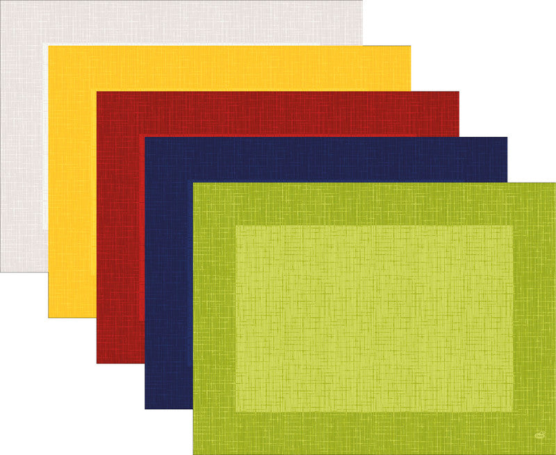 Duni Papier-Tischset rot – 40 × 30 cm, 10er-Set