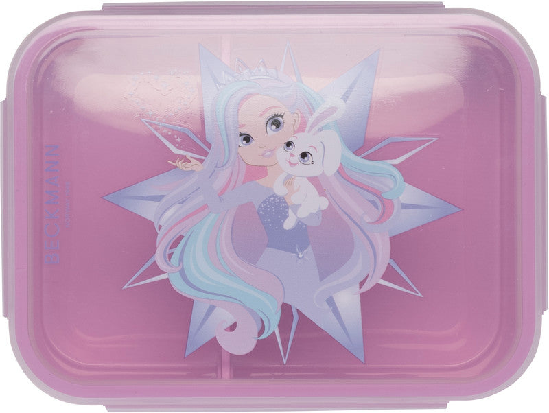 Beckmann Lunchbox – 1,7 l – mit Innenteiler – PP – mehrfarbig – 18,7 × 14 × 7 cm