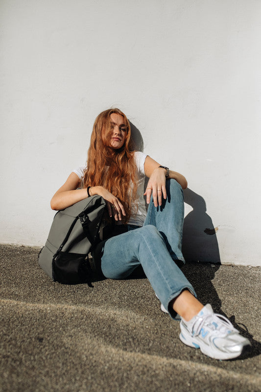 Beckmann Street Light – Notebook-Rucksack – für 16" Notebook, 22 l, rPET, grau