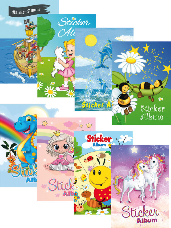 HERMA Stickeralbum Prinzessin Sweetie – A5, 16 Seiten