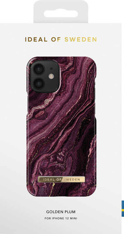 Ideal of Sweden – Backcover – für Apple iPhone 12 mini – Golden Sand Marble – PC