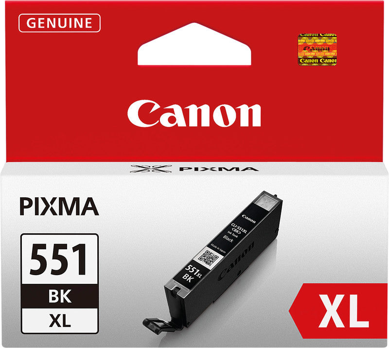 Canon Tintenpatrone CLI-551XL BK, 950 Seiten – für PIXMA