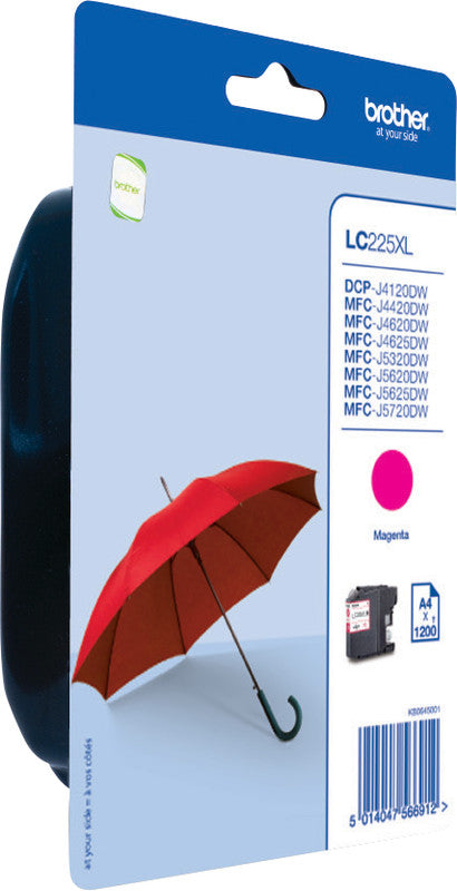 Brother Tintenpatrone, Magenta – für Inkjetdrucker/Multifunktionsgeräte