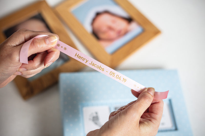 Brother Textilband – 12 mm × 4 m, pink, gold, TZe