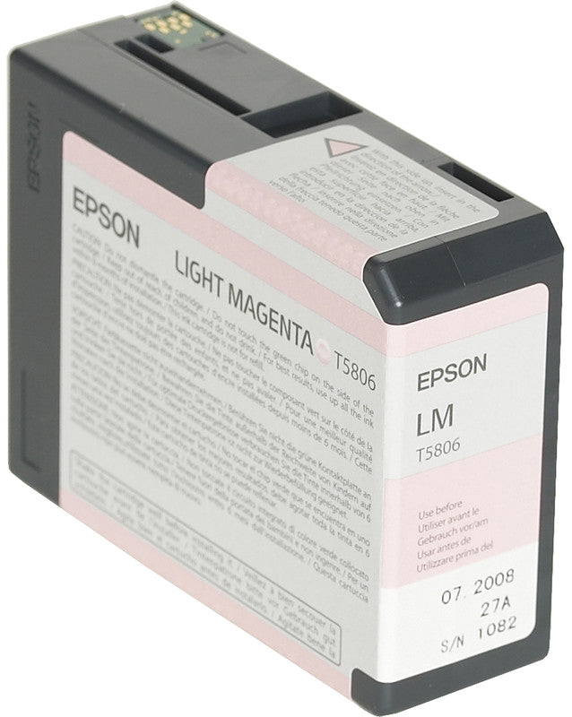 Epson Tintenpatrone T5806, Magenta, 80 ml
