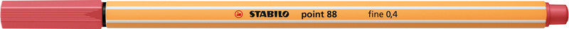 STABILO Point 88 Fineliner 0,4 mm – rostrot
