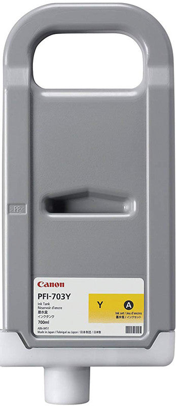 Canon Tintenpatrone PFI-703, Gelb, 700 ml