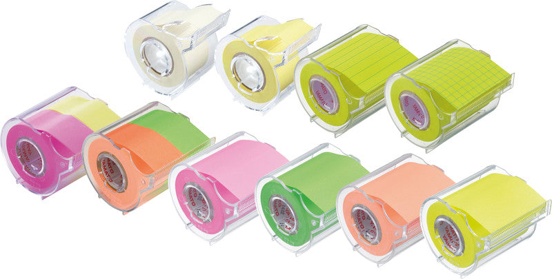 Yamato Haftnotizen – 25×10000 mm – gelb, auf Rolle, mit Dispenser