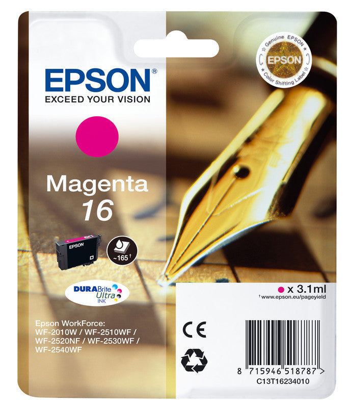 Epson Tintenpatrone, Magenta – für Inkjetdrucker, Multifunktionsgeräte