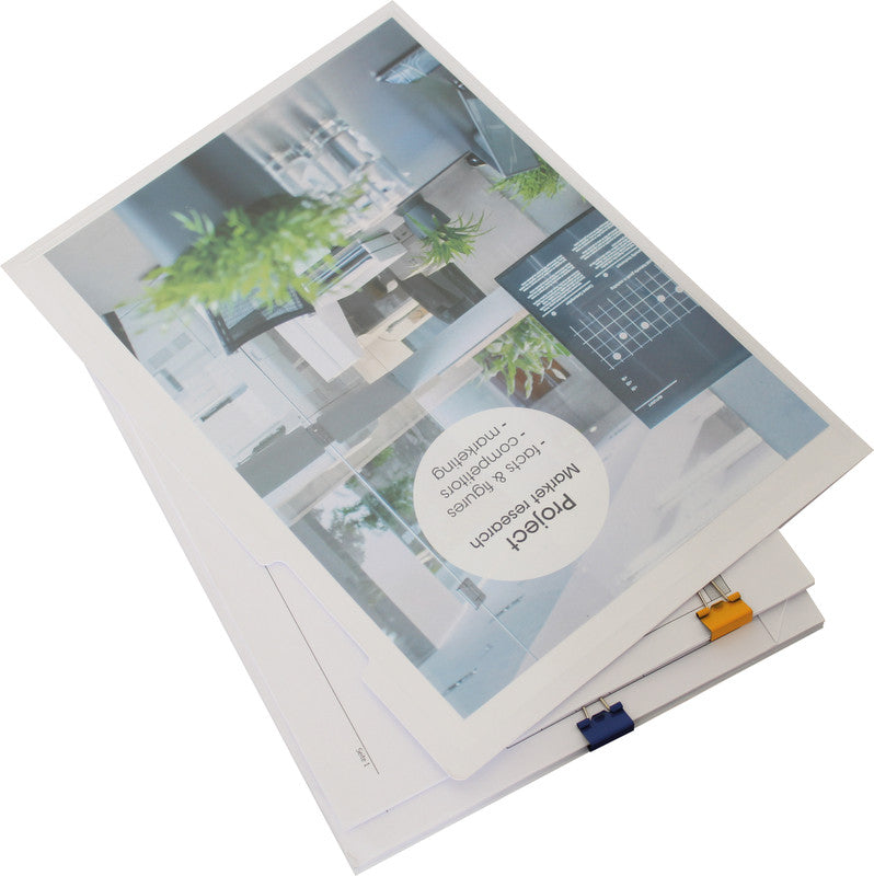 Q-CONNECT Büroklammern – Foldback-Clips – 19 × 8,3 mm – Metall – farbig assortiert – 10 Stück