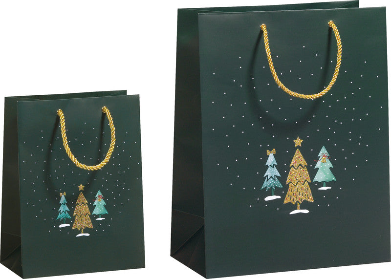 Zoewie Tragetasche – Silent Night – Papier, 200 g/m2 – 170 × 225 × 92 mm – Mehrfarbig