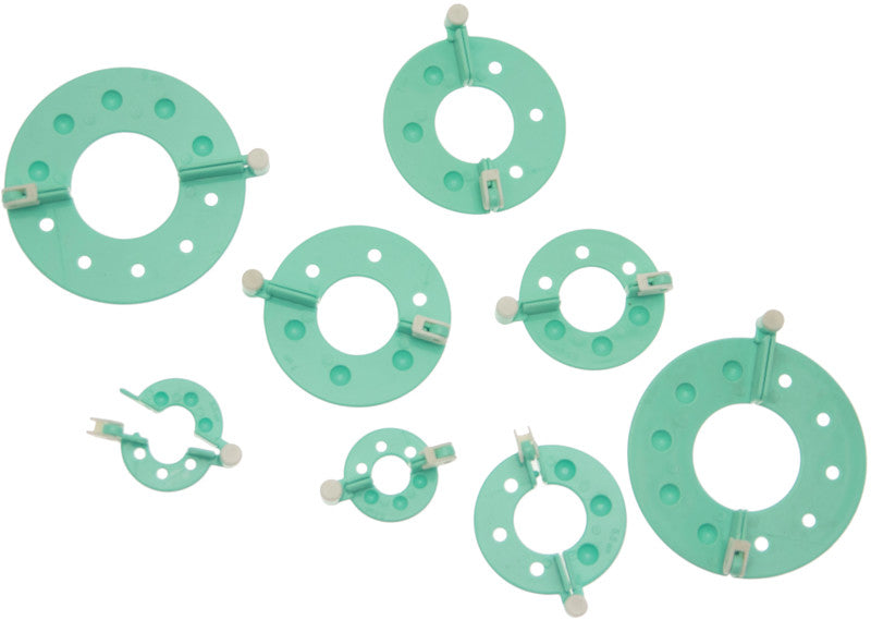 Stafil Pompon Maker – 4er-Set – Ø 35, 55, 70, 90 mm – mint